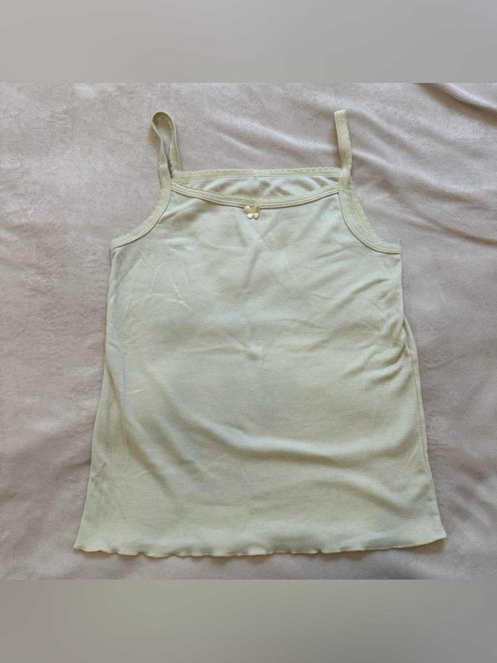 Yellow Camisole Tank Top